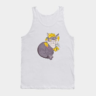 Willow The Beautiful Cat Cartoon Tank Top